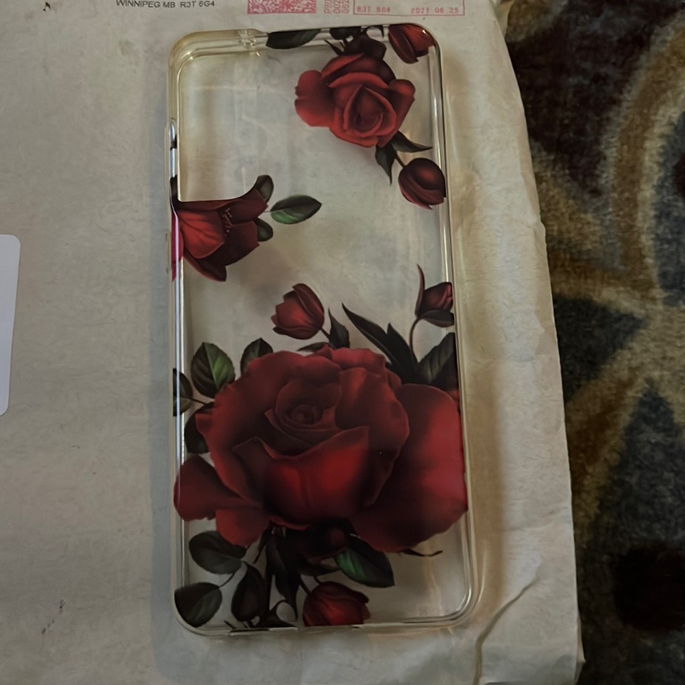 Samsung S21+ plus 5G military grade Rose case